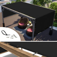 ColourTree Pergola Copertura Parasole Ricambio Universale Tettoia,Nero