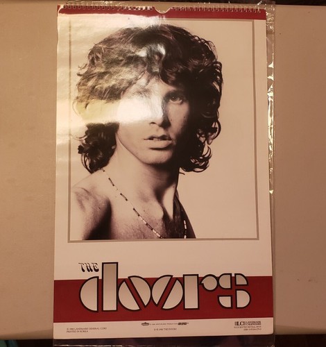Calendario vintage the doors - vintage,