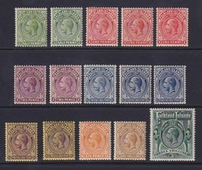 Isole Falkland 1921 Set a 3s