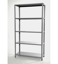 SCAFFALE IN METALLO 5 RIPIANI GRIMA PORTATA 325 KG 100X40X187 CM