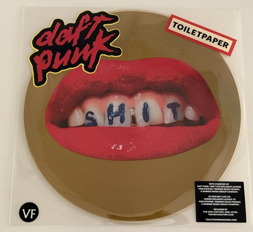 Daft punk toilet - x, paper