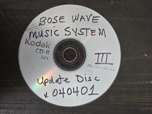 Disco aggiornamento bose - disco,