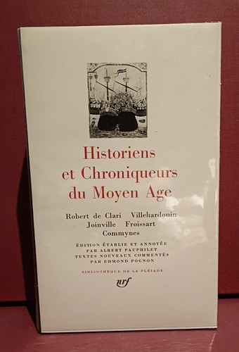 Historiens chroniqueurs du - et,