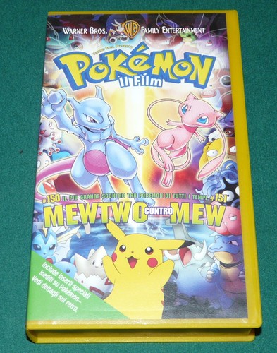 Pokemon film vhs mew - vhs, contro