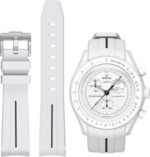 -Cinturino per Orologio Omega X Swatch Moonswatch/Rolex Watch/Seiko, Cinturino D