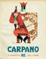 CARPANO VERMUTH RE DAL 1786