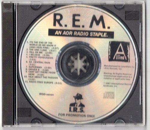 Promo cd an - r.e.m.,