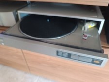 Giradischi Automatico con Trazione diretta con testina apertura frontalia - Nero