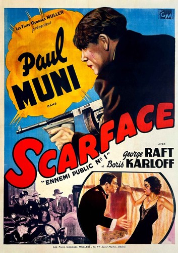 Scarface 1932 poster - scarface,
