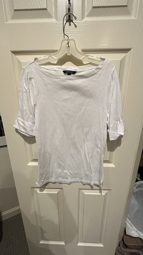 Maglietta ralph lauren bianca - maglietta,