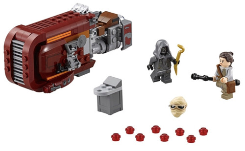 Lego star wars rey speeder - lego,