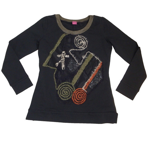 Save the queen top - the, m