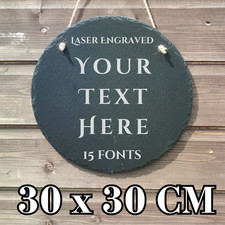 Targa Personalizzata Ardesia