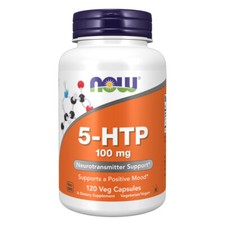 NOW FOODS 5-HTP 100 mg 120 Veg capsule
