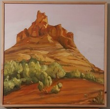 Dipinto Olio Su Tela Sedona