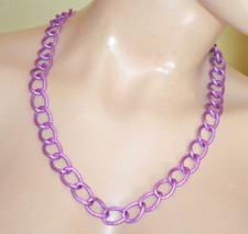 Collana donna girocollo lilla