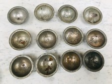 LOTTO DI 12 ANTICHI STAMPI DA CUCINA METALLO OLD KITCHEN EQUIPMENT