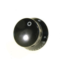 Manopola nera cucina piano