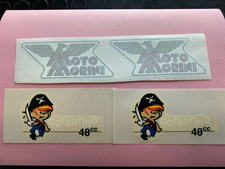 KIT COMPLETO DECALCOMANIE A SECCO + ADESIVI PER MOTO MORINI CORSARINO 50 ZT 1965