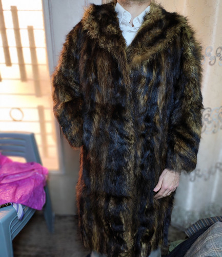 Cappotto lungo collo - , scialle