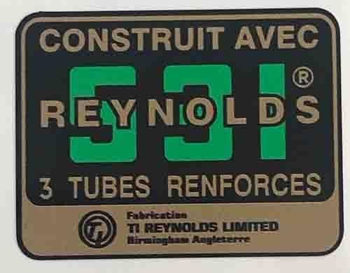 Reynolds 531 ag77 con - 531, ag77-82