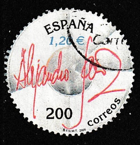 Spagna 2000 3756 timbro - 2000, o