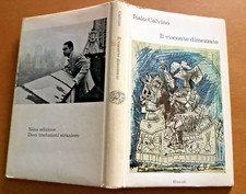Italo Calvino IL VISCONTE DIMEZZATO  (Einaudi 1964) Cartonato