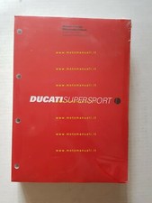 DUCATI SuperSport 800-Sport 800 2003 manuale officina tedesco francese ORIGINALE