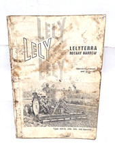 USED OPERATORS MANUAL & PARTS