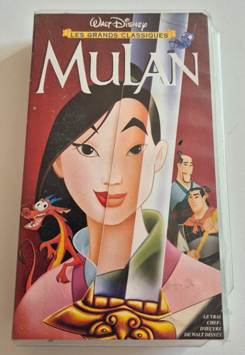 Mulan disney cassette vhs - disney,