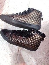 Scarpe Geox Sneakers  da donna Invernali con Lacci e Cerniera dietro 