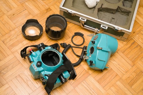 Custodia sub per nikon 801 - custodia,