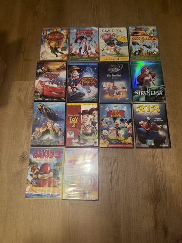 Lotto dvd disney vari - 14, e