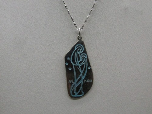 Collana con ciondolo - , in