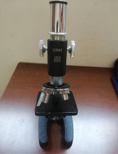 Microscopio vintage lunax - microscopio,