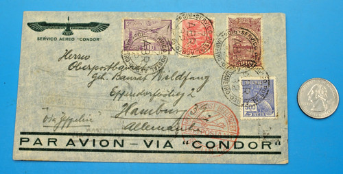1932 condor zeppelin busta - 1932, &