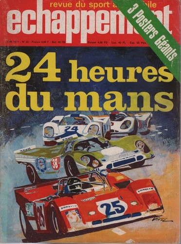 Echappement 1971 24h mans - echappement,