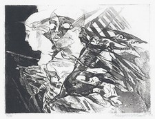 MAGNOLATO CESCO  RAGAZZO DI CAMPAGNA 1973    ACQUAFORTE. VECCHIANTICO 