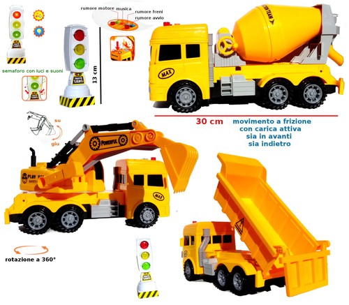 Camion modellino mezzi - camion, da