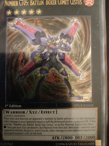 Yugioh numero c105 battlin - yugioh, c105: