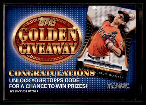 2012 topps golden giveaway - 2012,