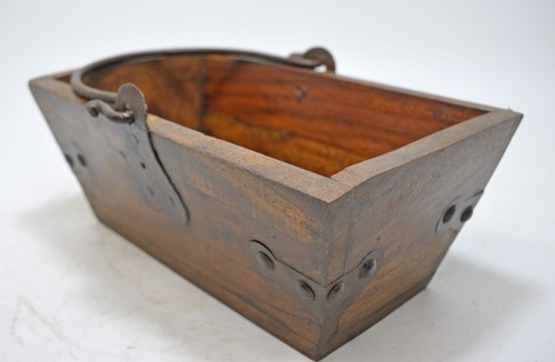 Vintage legno piccolo cesto - legno,