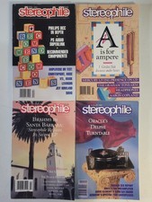 Lot of 4 STEREOPHILE Magazines