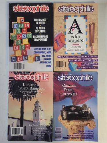 Lot stereophile magazines - lot,