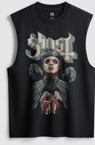Shirt ghost unisex nera - t-shirt,