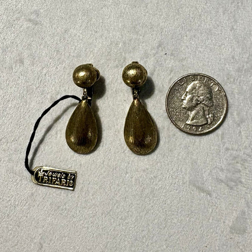 Orecchini vintage trifari - orecchini,