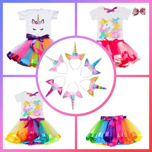 Ragazza einhorn rainbow party - ragazza,