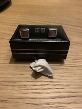 Gemelli CARLO PIGNATELLI originali METALLO Camicia Acciaio Come Nuovi