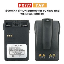 2 pezzi batteria nuova per PUXING PX-777 PX-888 WEIERWEI: VEV-3288S radio 1600 mAh 7,4 V