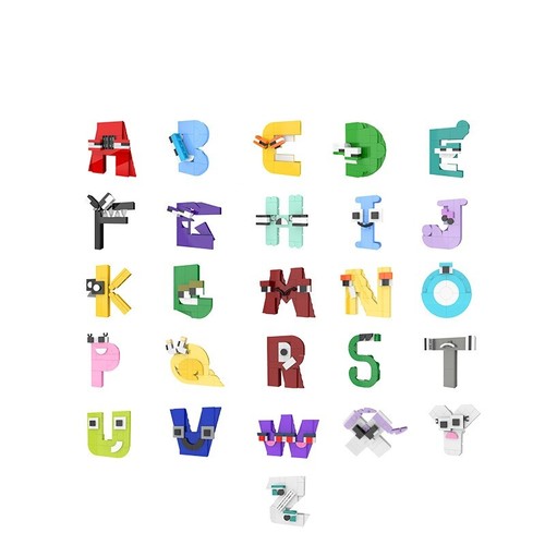 Moc roblox alfabeto lore - roblox, 26
